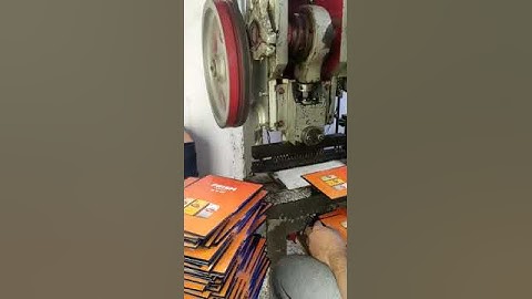 power punching machine for spiral and wire o Binding