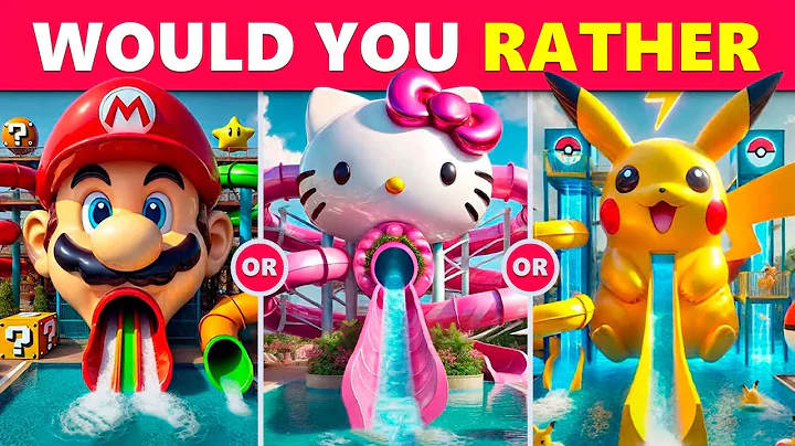 Would You Rather - Build Your Fantasy House 🏠🎢🚀 Quiz and Time Quiz