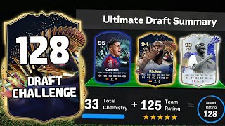 NEW CARDS! WILD 128 FUT DRAFT CHALLENGE! FC 24 Ultimate Team