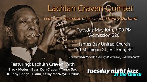 Lachlan Craven Quintet | Tuesday Night Jazz at the...