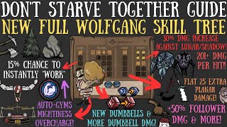 (Beta) FULL Wolfgang Skill Tree Breakdown! Coaching, Overcharge & More - Don't Starve Together Guide