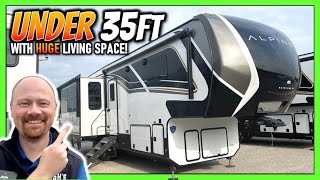 HOW is this LESS than 35ft⁉ 2024 Alpine 3011CK Luxury Fifth Wheel RV by Keystone