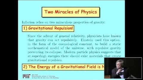 Inflation: A New Universe is Born with Alan Guth | MIT