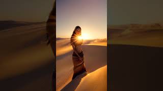 Woman in Desert