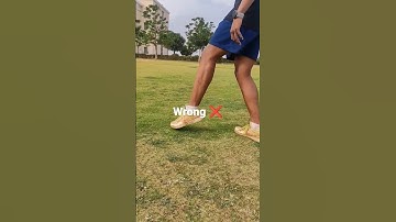 Correct foot steps for long running #youtubeshorts #shorts