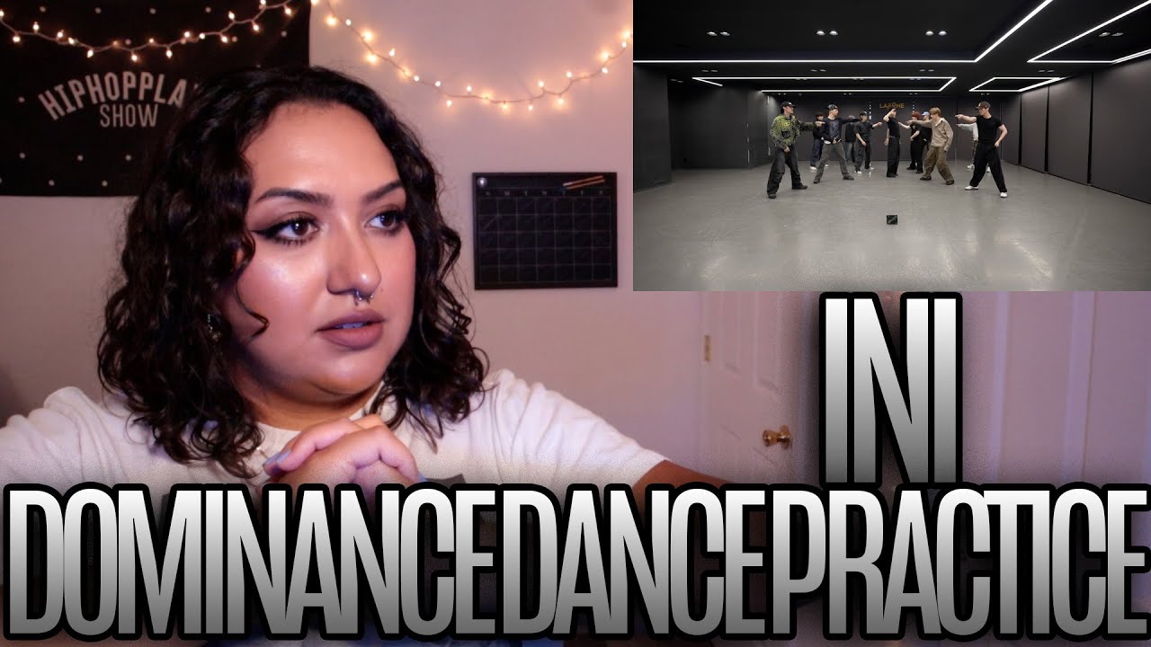 INI - 'DOMINANCE' Dance Practice Video Reaction