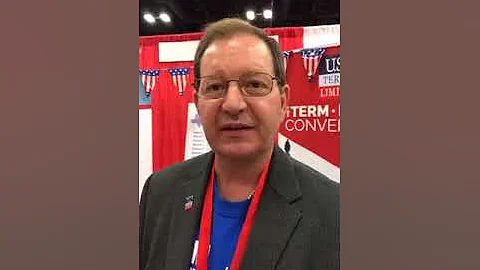 Sarah Zink and Ken Clark at the Texas Convention