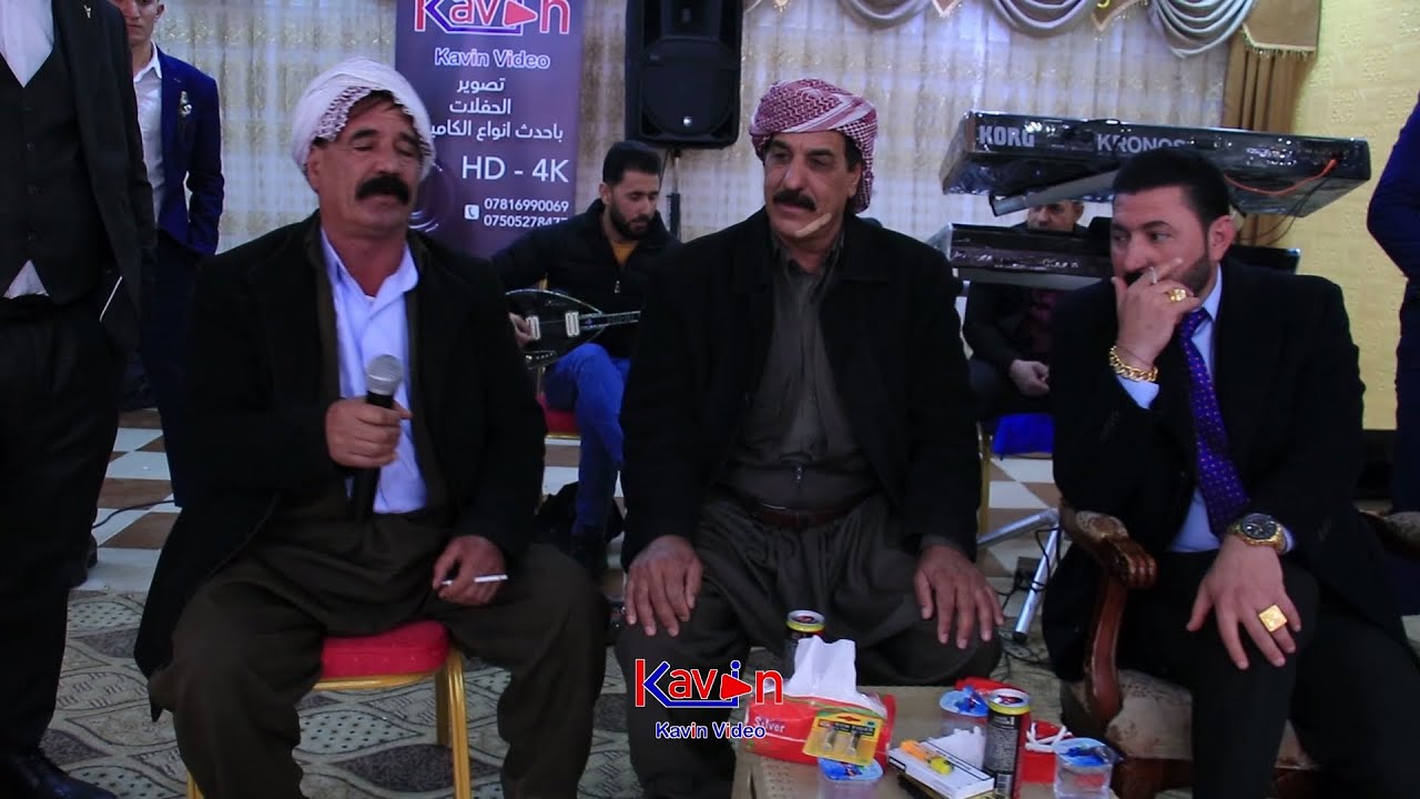 تحسين خدر فقير و جلو شنكالي و شرو كرنوس و اسماعيل خدرفقير فلكلور شنكال تصوير كافين فيديو 07816990069