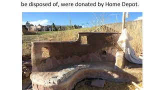 Cob bench @ CSU Pueblo