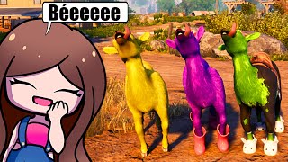 VIRAMOS CABRAS COLORIDAS (Goat Simulator 3)