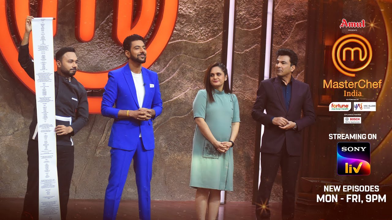 MasterChef India 100 step Pressure Test Chefs Vikas Khanna