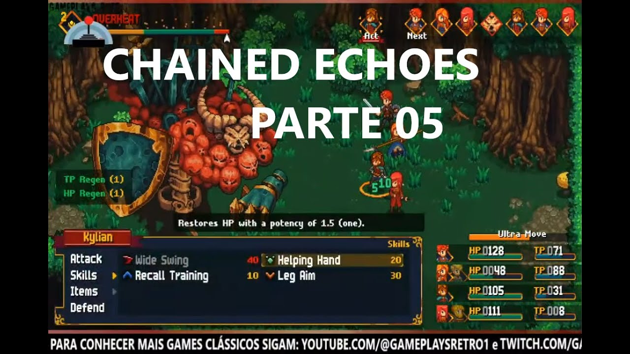 🔴 Live do Chained Echoes (PTBR / English) - 05 | 