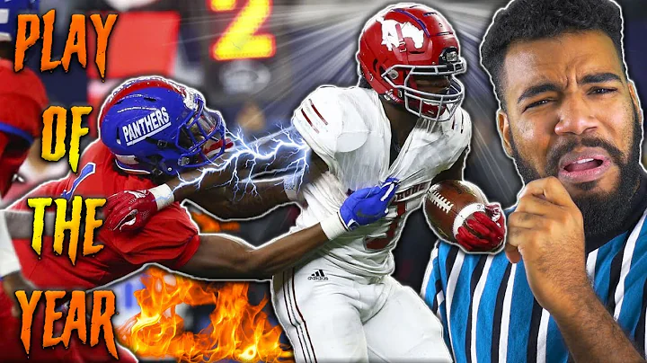 #1 Running Back Makes PLAY OF THE YEAR!!! *Zachary...