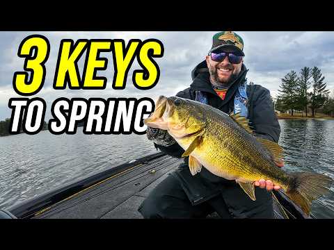 3 Keys to Spring Bass Fishing that MOST Anglers Miss (45 - 55°)