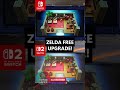 Zelda Links Awakening Comparison Nintendo Switch 1 vs Switch 2 #nintendo #gaming