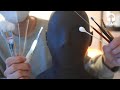 【長時間ASMR】57万円の高級ダミヘで10種類の耳かきの音🌙【音フェチ】Ear cleaning ASMR for a long time