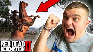 I HATE HORSES! Red Dead Redemption 2 Ep.7 - Kendall Gray