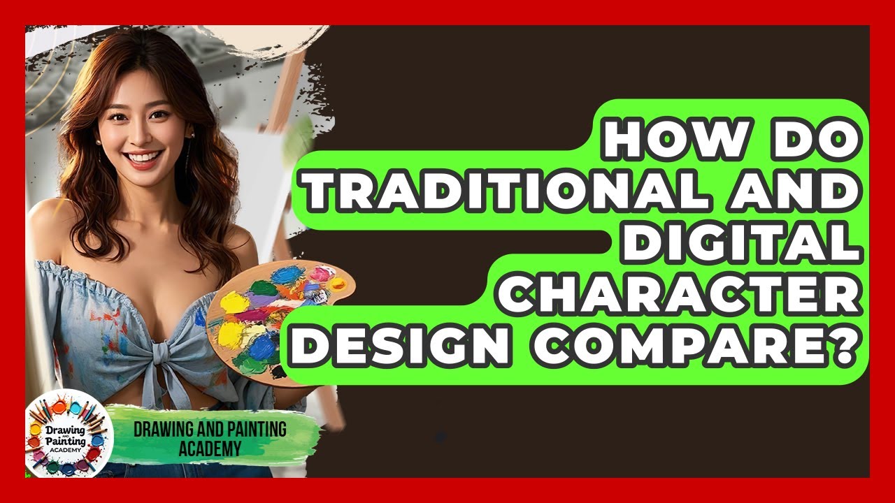How Do Traditional And Digital Character Design Compare? - Drawing and Painting Academy