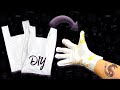 ¿COMO hacer GUANTES Descartables o DESECHABLES? con BOLSAS plásticas