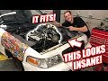 Burnout Patrol EP.2 - The GT500 Engine BARELY Fits! (Supercharger Is So Tall)
