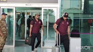 Indian And Afghanistan Cricket Team Bangalore Airport