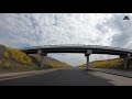Trakia highway drive-thru the reconstruction in 4k (bgroads) - 03.04.2021