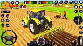 Modern Tractor Farming Driving Simulator 3D - New Tractor Games - Android  Gameplay screenshot 2