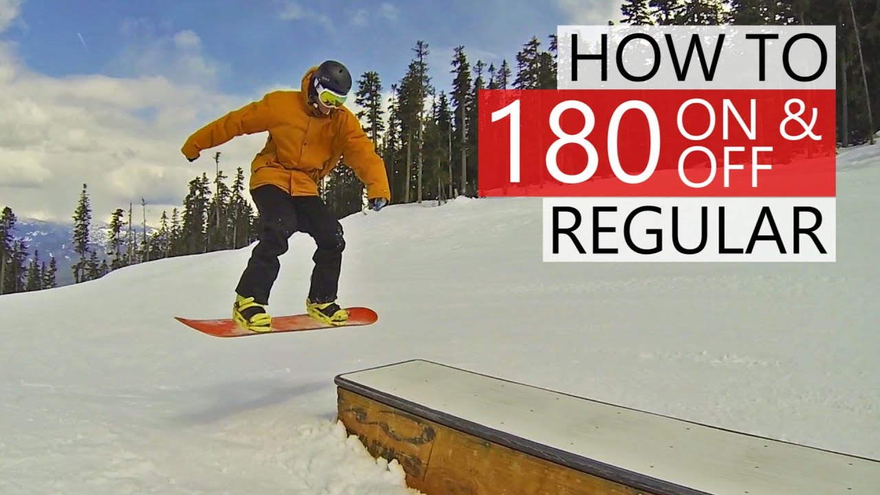 How To 180 On Off A Box Snowboarding Tricks Youtube within Snowboard Tricks On Boxes