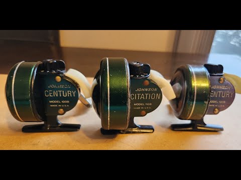 Johnson Century 100B -- For Shirl -- Service and Repair -- Young Martin's  Reels 