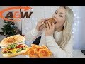 Fast Food Mukbang **Burger & Onion Rings**