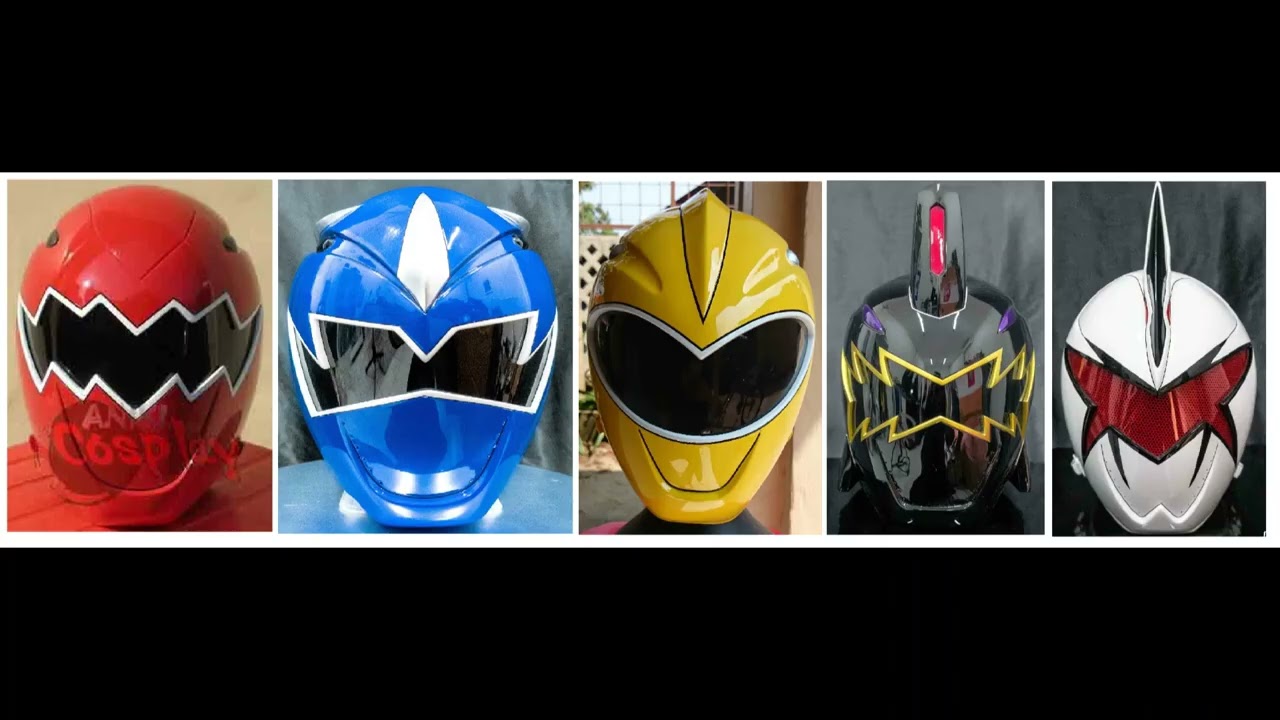 Power Rangers Helmets