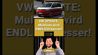 NEUES COCKPIT IM MULTIVAN? VW bringt frische Optik, großes Display & mehr Nutzwert in den Bulli 2026