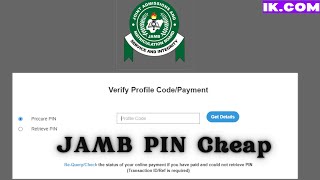 How To Buy JAMB ePIN Cheap 2024 (Step By Step Guide For JAMB Registration)