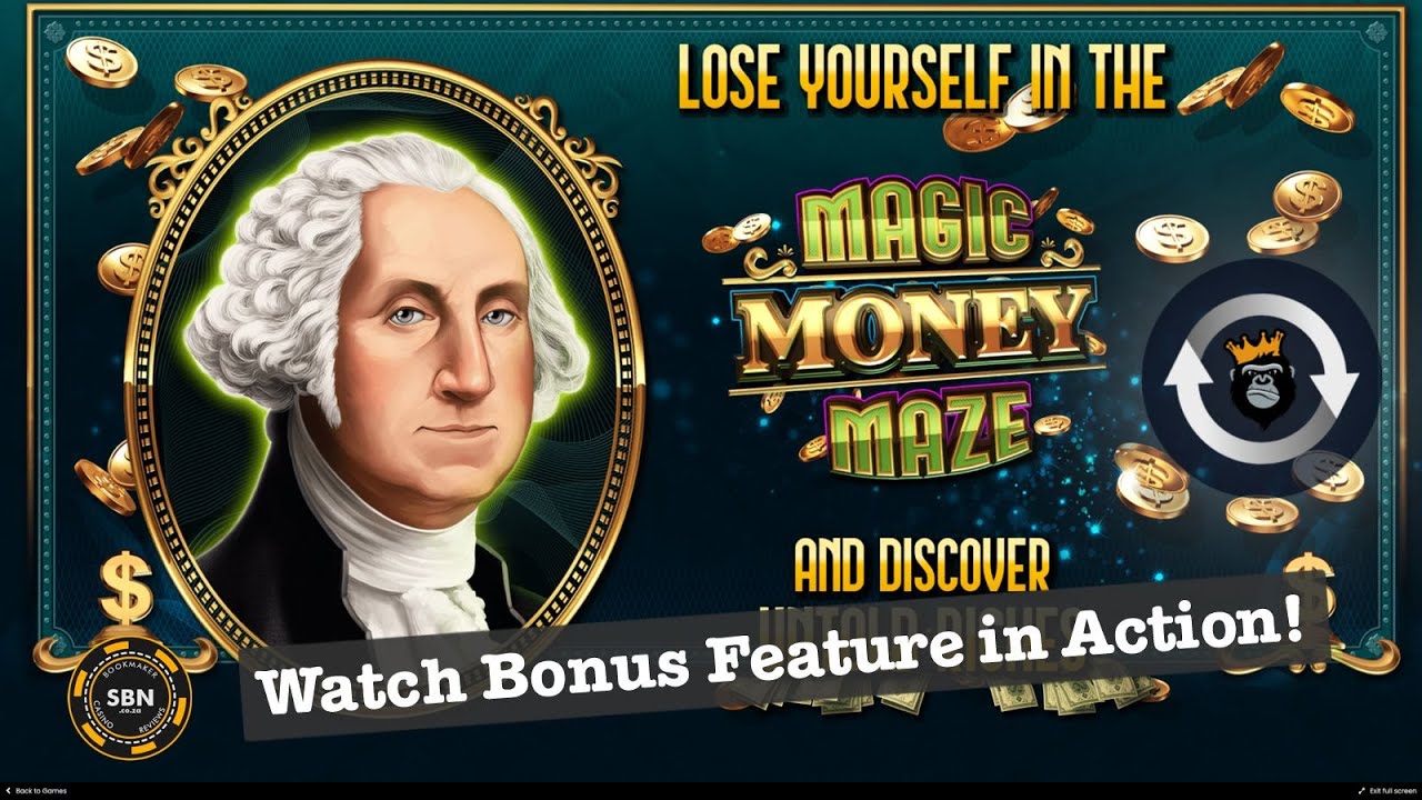 Magic Money Maze Slot Game Showing Bonus Feature