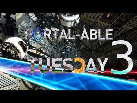 HEARING WITH MICROPHONES? - Portal-able Tuesday Ep3 | Portal 2