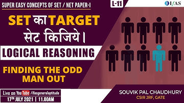 Finding The Odd Man Out | Logical Reasoning | MH-SET, TN-SET, G-SET
