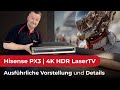 Hisense px3  trichroma rgb 4k ultralaser tv  der kleinste rgb laserprojektor von hisense ist da