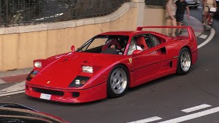 Ferrari F40 Driving in Monaco (Nearly Crashed)