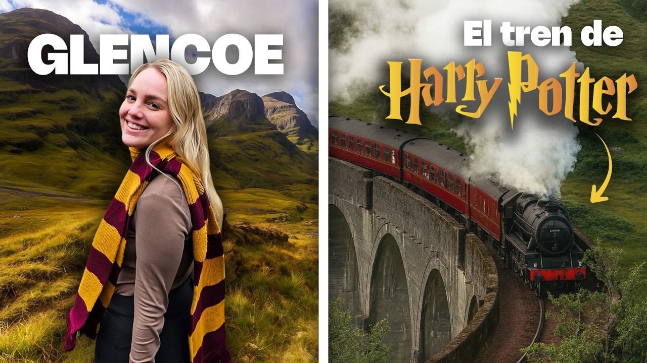 Vimos el Hogwarts Express en Escocia y el lugar más impactante de las Highlands: Glencoe 🚗 Roadtrip