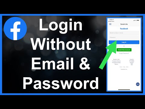 How To Login Facebook Account Without Email And Phone Number