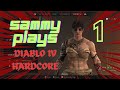 Sammy Plays Diablo IV Hardcore - Ganah pt 1