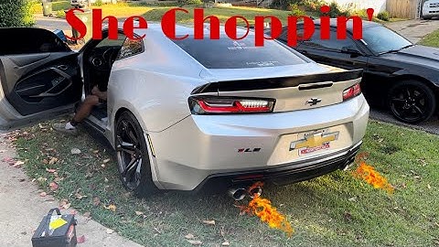 Cammed SS 1LE Sound. GPI SS3 Cam Kit Install on my 17 Camaro SS 1LE (Part 3/Sound Clips)