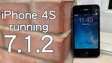 Testing out an iPhone 4S with iOS 7.1.2!