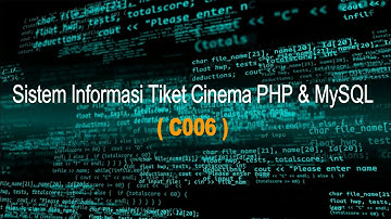 (C006) Sistem Informasi Tiket Cinema PHP & MySQL