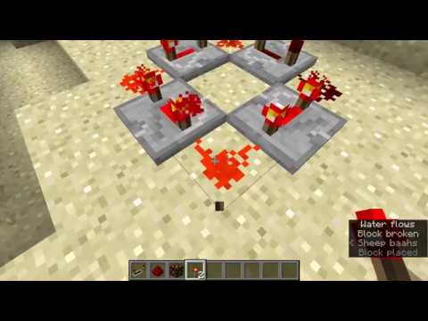 How To Make A Redstone Infinite Loop Repeater In Minecraft Youtube
