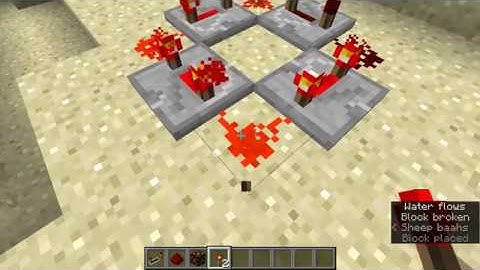How to Make a Redstone Infinite Loop Repeater in Minecraft