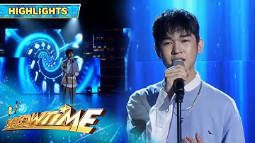 Reiven Umali sings his 1st single on It’s Showtime | It’s Showtime
