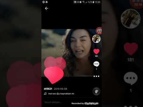 Ebru Şahin TikTok videoları