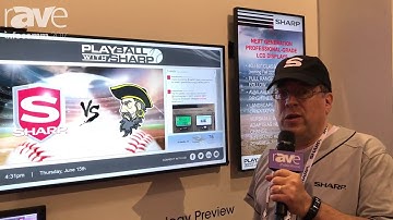 InfoComm 2017: Sharp Previews Two New Commercial Displays With System on Chip Controller