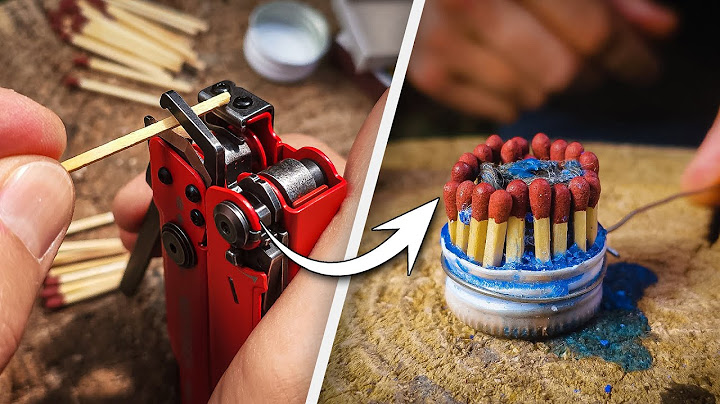 DIY Bushcraft Firestarter for Survival & Camping, Hiking TIPS in the wilderness